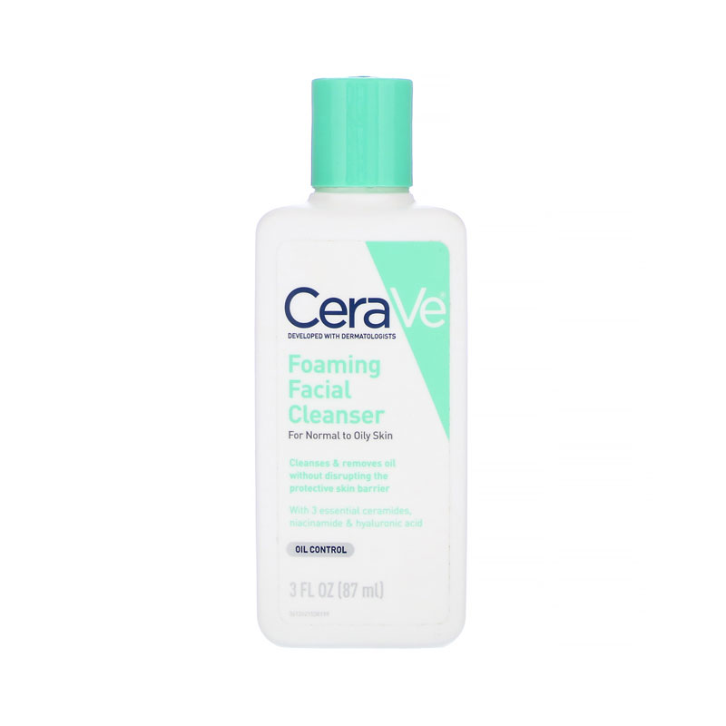 Cerave Foaming Facial Cleanser For normal To Oily Skin -87ml